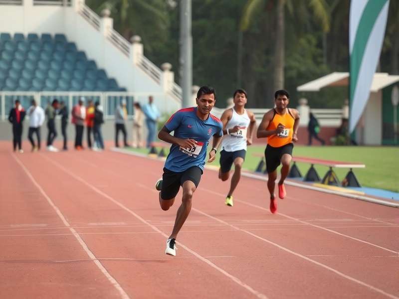 Quepem Sprint Glory race track and markings