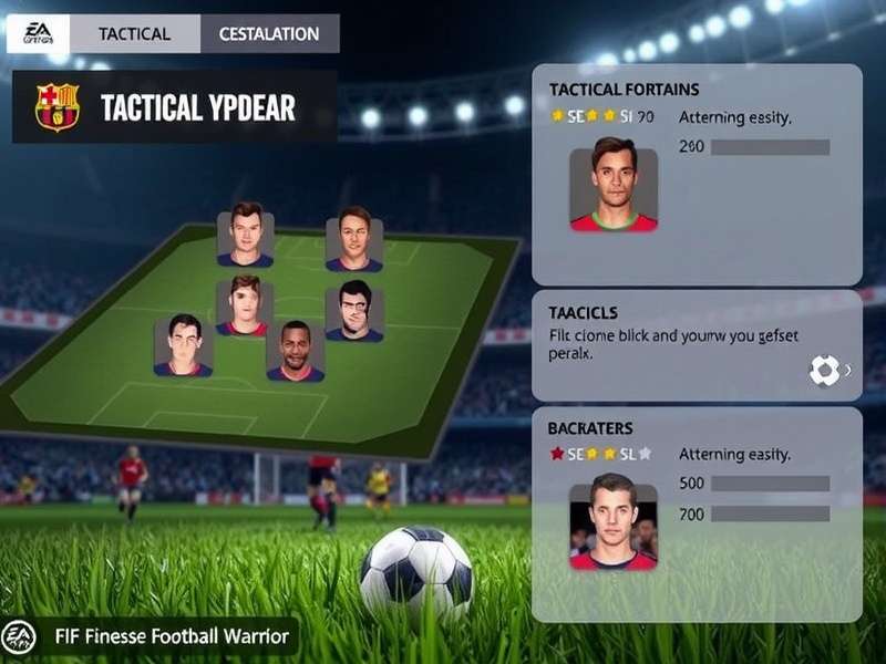 FIFA Finesse Ace Warrior gameplay screenshot showing advanced football mechanics
