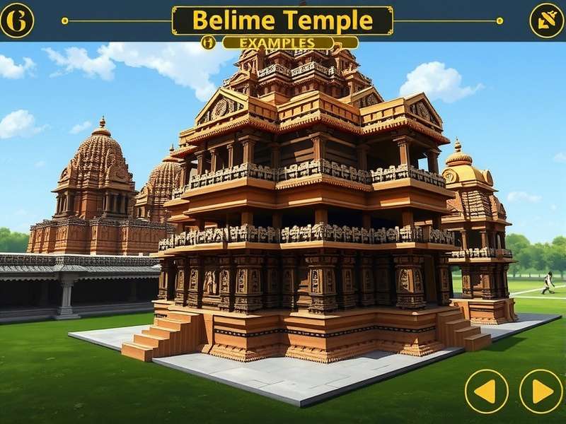 Belur Temple Sublime Jigsaw feature showcase with multiple puzzle examples