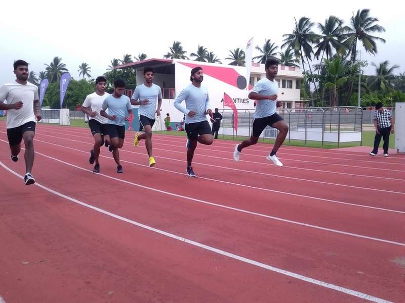 Modern Quepem Sprint Glory athletes in training