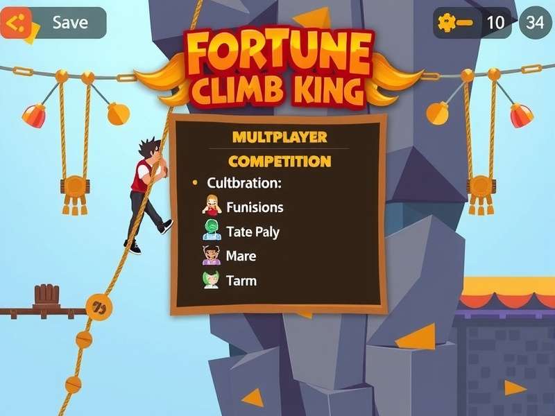 Fortune Climb King character selection screen