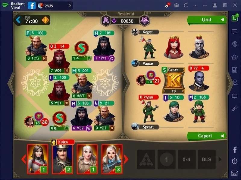 Resilient Rival gameplay screenshot showing strategic interface