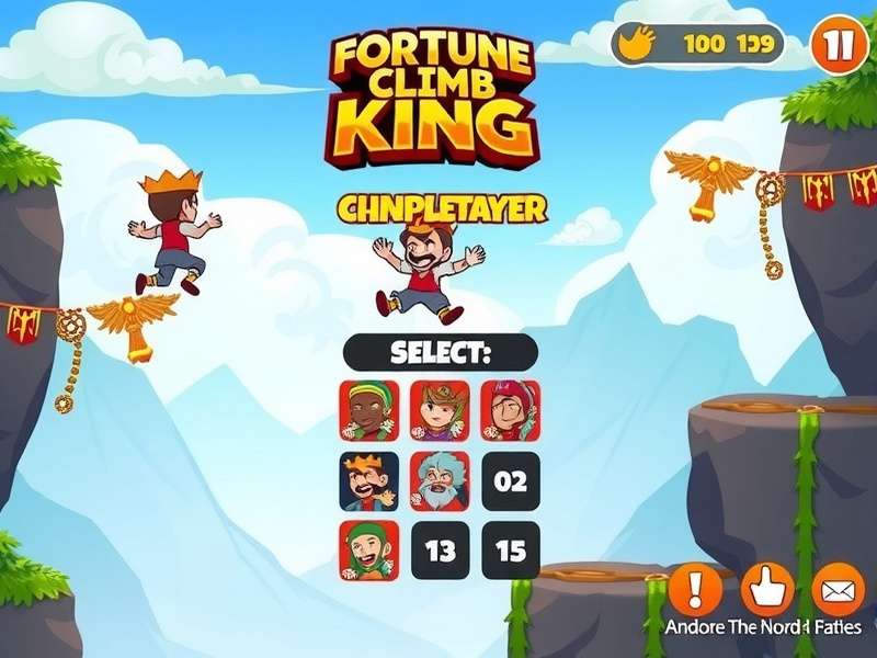 Fortune Climb King multiplayer competition interface