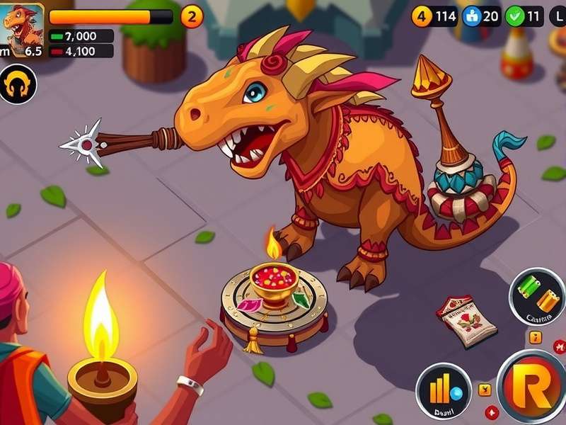 Raita Raiders gameplay screenshot showing strategic elements