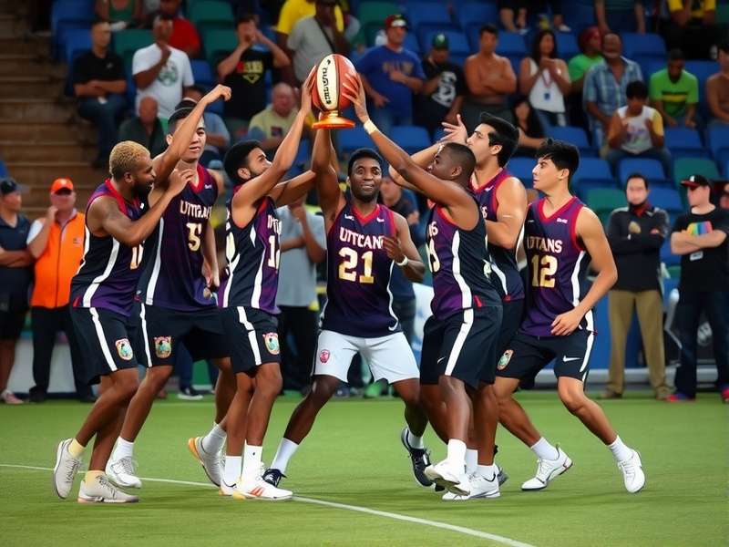 Cuncolim Titans team celebrating championship victory