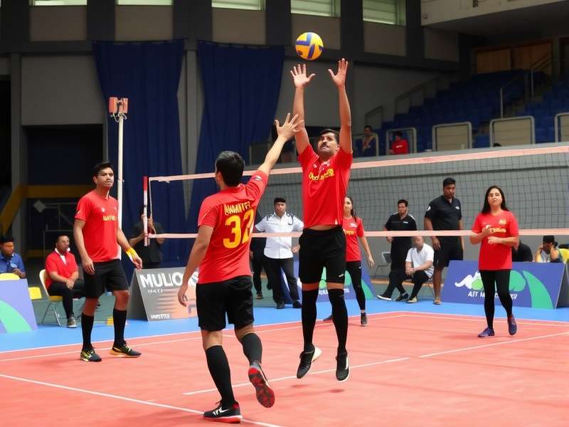 Mumbai Spike Masters team celebration