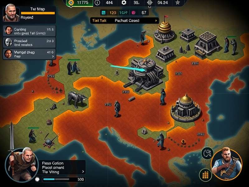 Ashen Armies Fire Warfare resource management interface