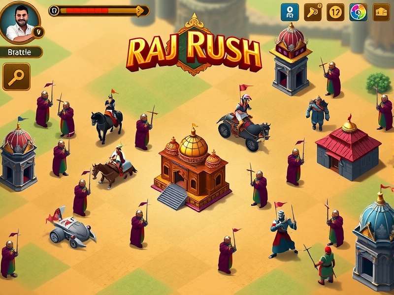Raj Rush Supremacy community event showcasing player interactions