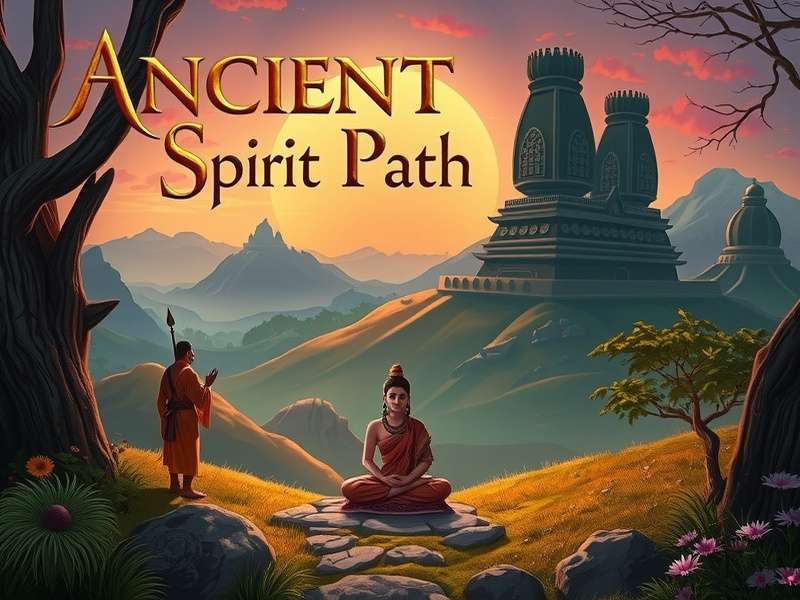 Ancient Spirit Path story scene showing character interaction