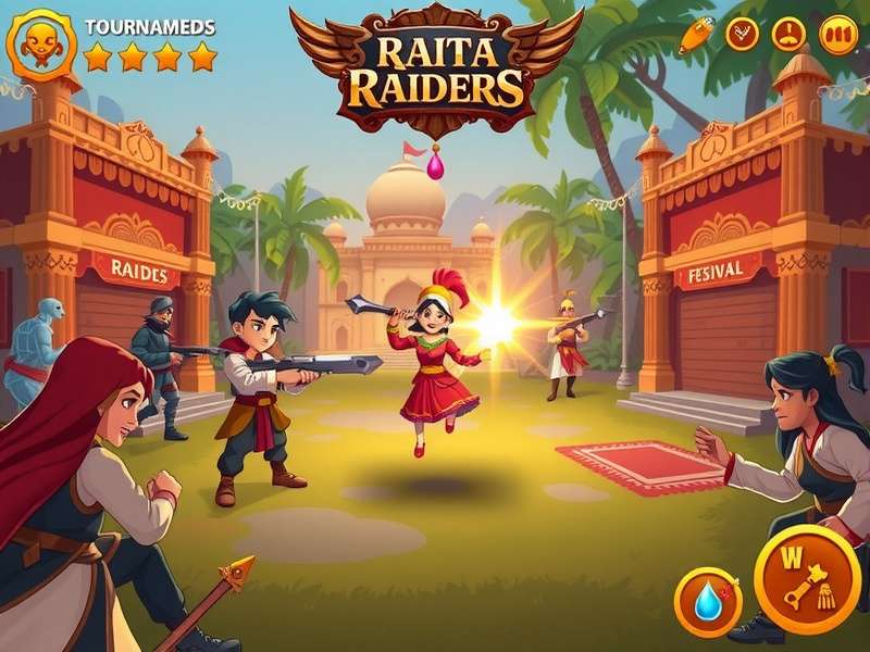 Raita Raiders community tournament event with participants