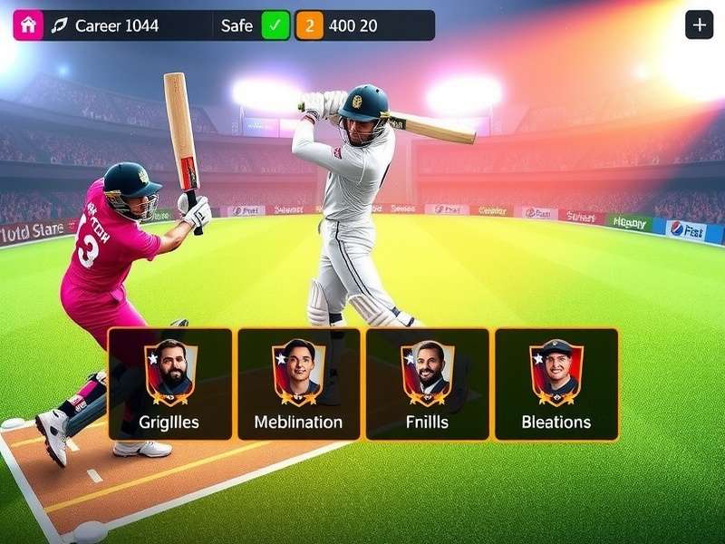 Mohali Mighty Hits career mode progression screen