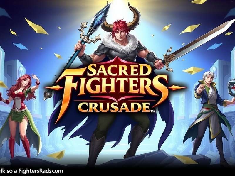 Sacred Fighters Crusade Game Cover Art