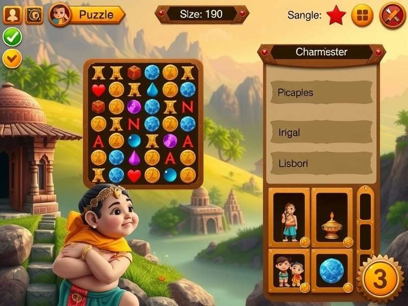 Precious Quest India character customization options