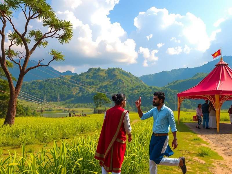 Assam Glamour Odyssey cultural festival scene