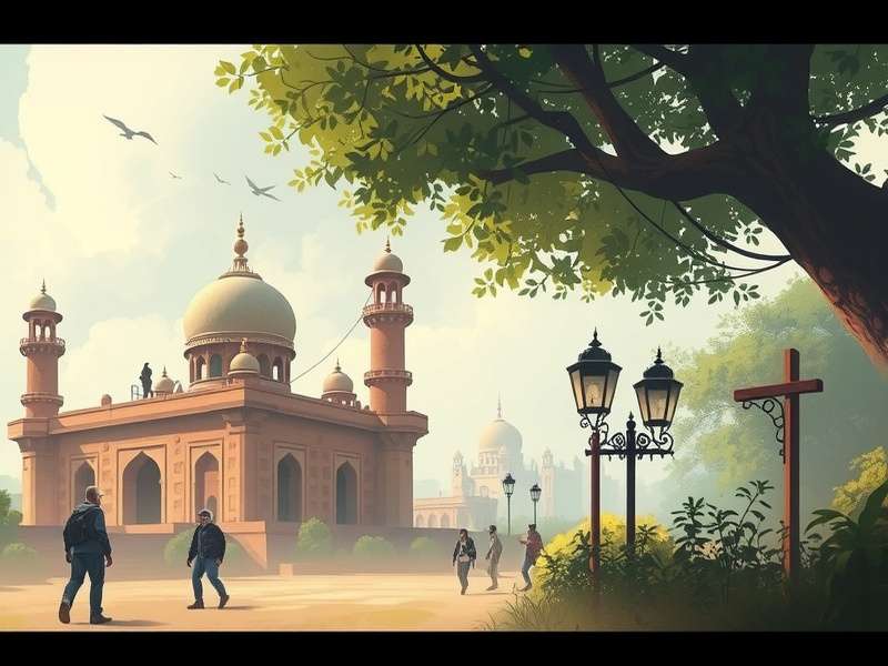 Hyderabad Heritage Hunt gameplay showing historical locations and interactive elements