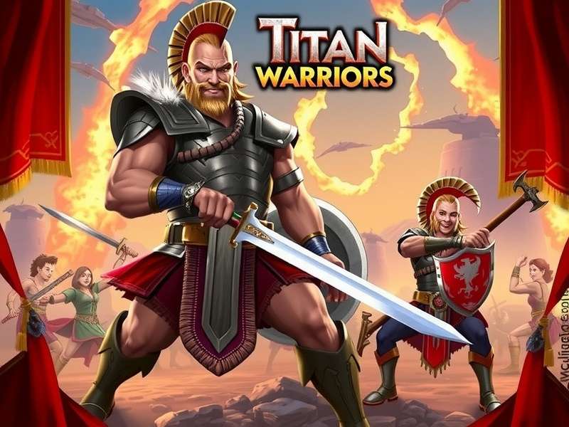 Titan Warriors Game Banner