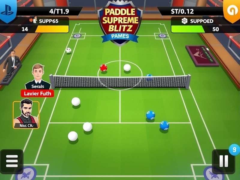 Paddle Supreme Blitz technique demonstration