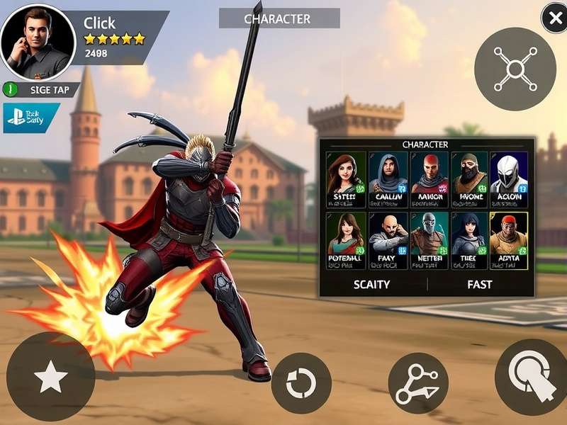 Bangalore Warrior Strike gameplay screenshot showing combat action