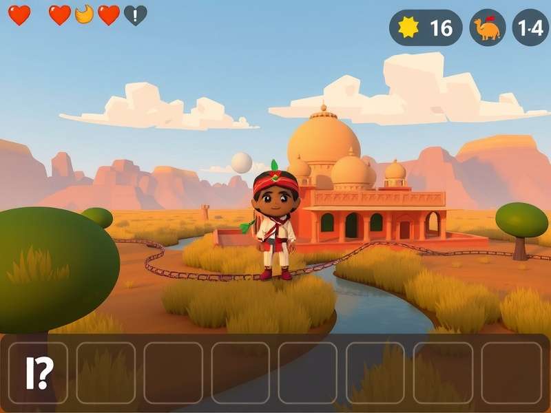 Character selection screen in Cumin Adventure Trail