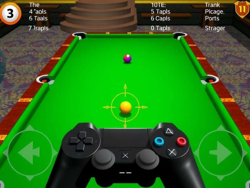 Hindustan 8 Ball Prodigy control interface and aiming system
