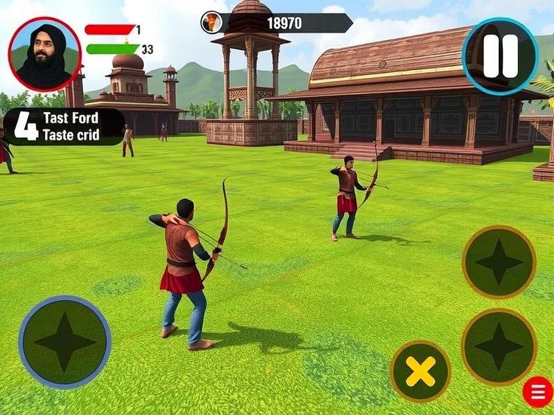 Desi Archery Champion control interface and targeting system
