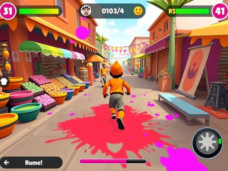 Ghee Glory Run character customization screen showing various outfits