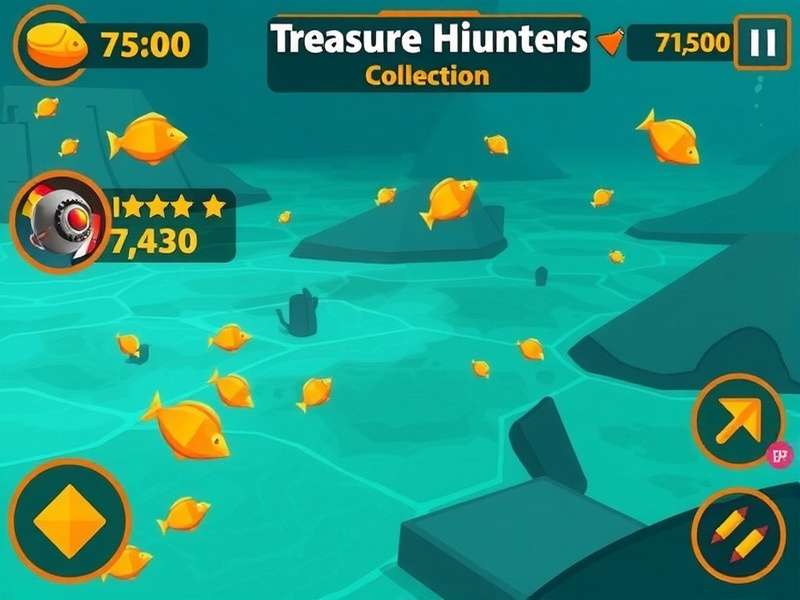 Seabed Gold Gatherer treasure collection interface
