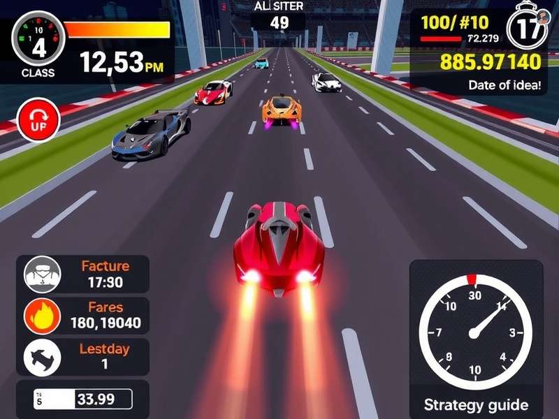 Circuit Slayer game interface showing racing action