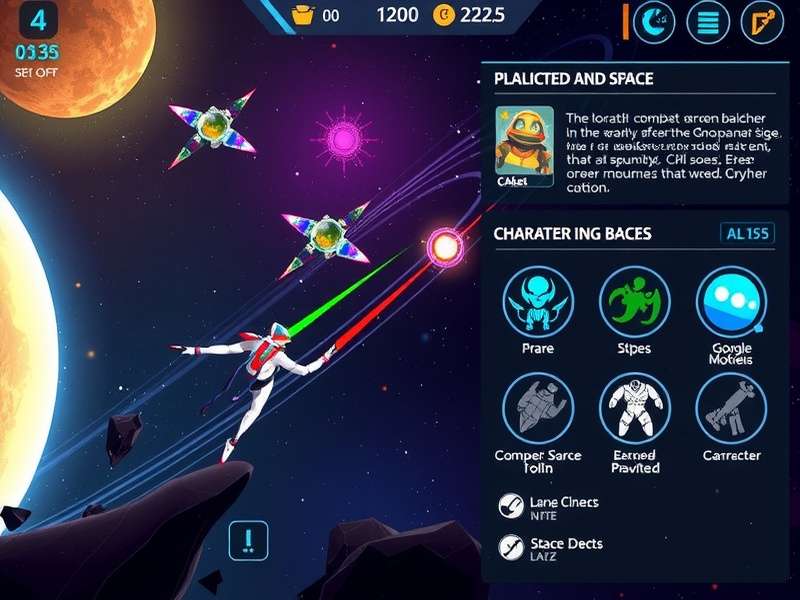 Planetary Blaze Adventure character customization interface