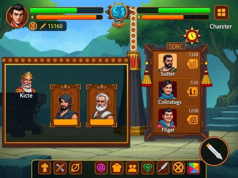 Kodambakkam Legend character class selection screen