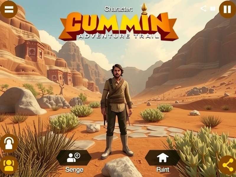 Cumin Adventure Trail augmented reality feature demonstration