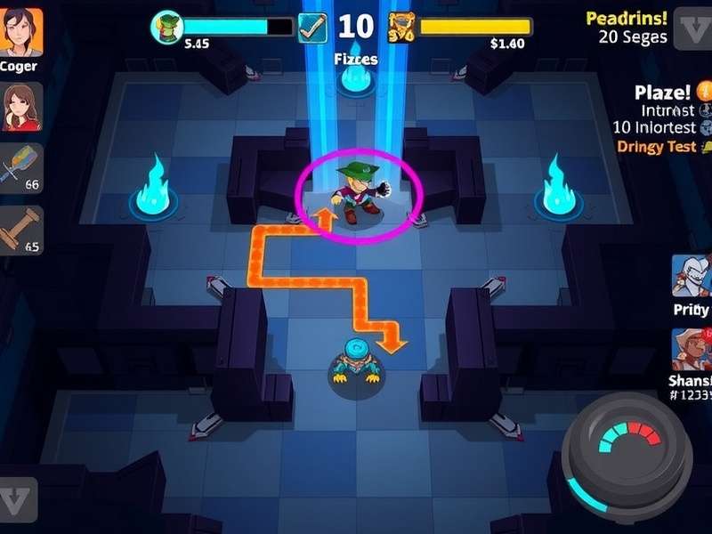 Pixel Clash Dominators Game Interface