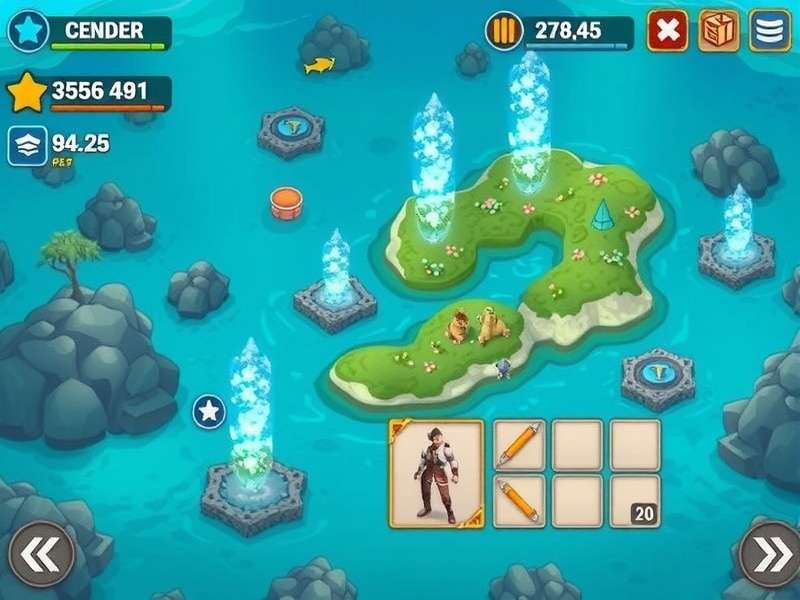 Aqua Adventure Awaits gameplay screenshot showing underwater environment