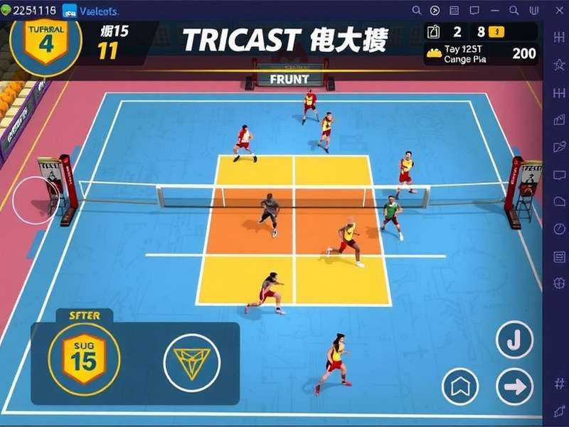 Volley Glory Legends control scheme demonstration