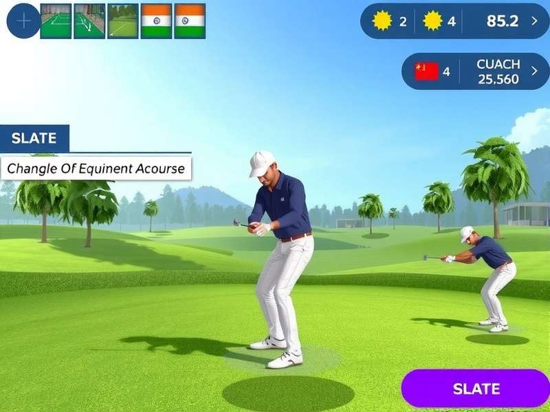 Golf King Of India course selection