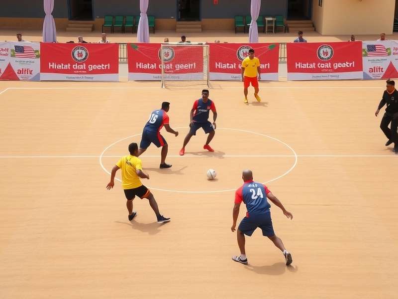Bharat Handball Wizard court dimensions and layout