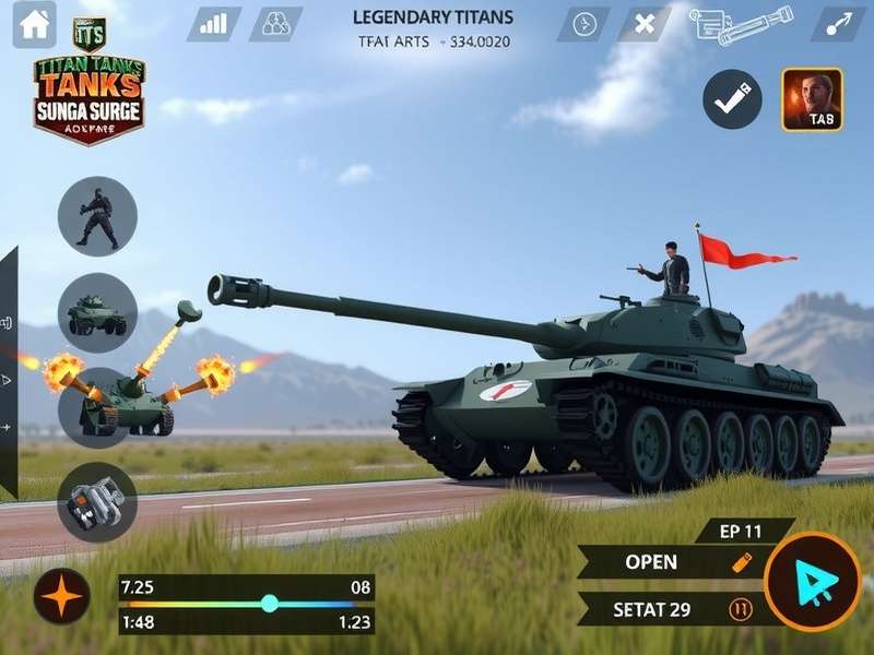 Legendary Titans in Titan Tanks Sunga Surge