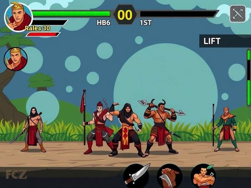 Advanced combat strategy demonstration in Nagaland Ninjas