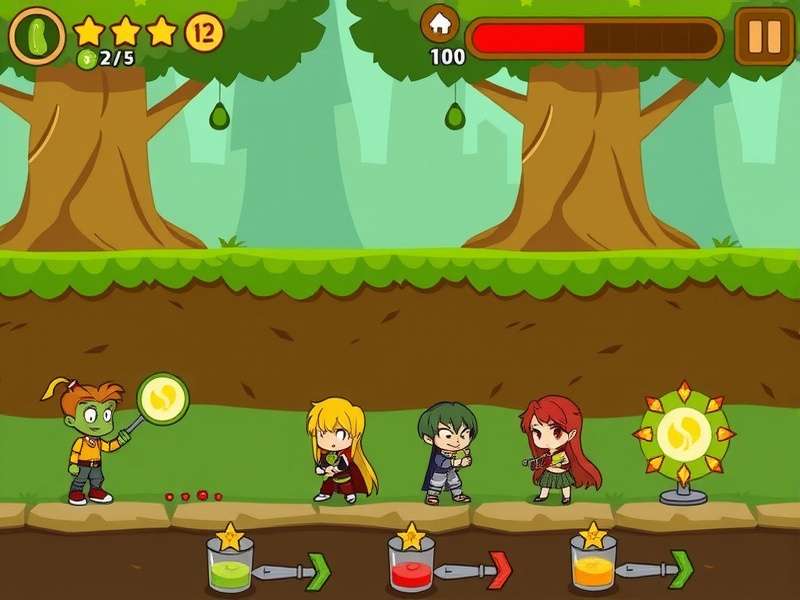 Roti Ranger Pickle Pursuit gameplay screenshot showing character collecting ingredients