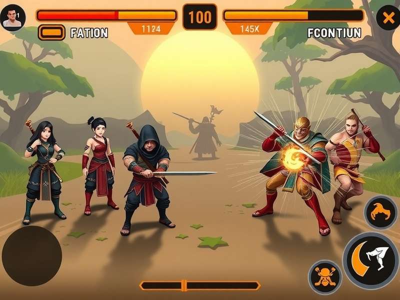 Character lineup showing diverse Naga warriors from different tribes