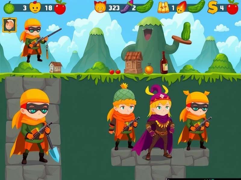 Roti Ranger Pickle Pursuit character lineup showing all playable heroes