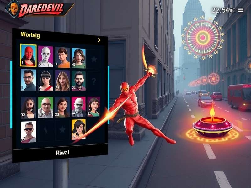 Delhi Daredevil special event gameplay during Diwali festival