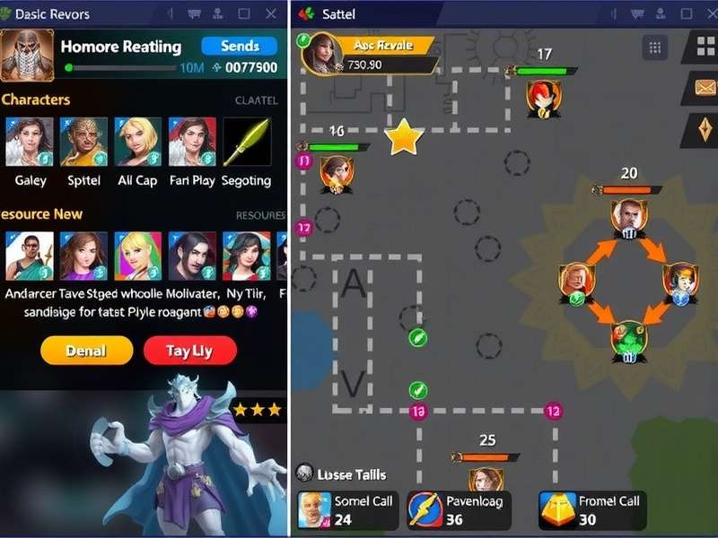 Koramangala Legendary Clash gameplay screenshot showing character selection and battle interface