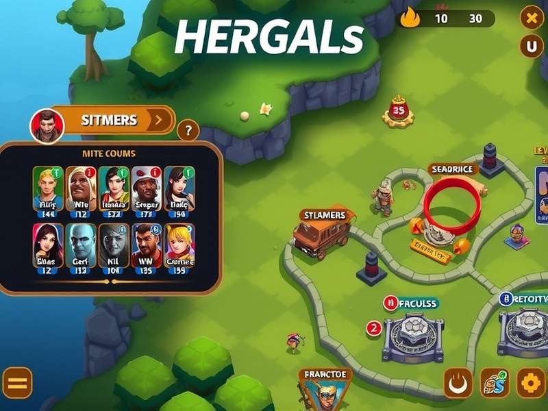 Strategic map overview showing resource locations and tactical positions in Koramangala Legendary Clash