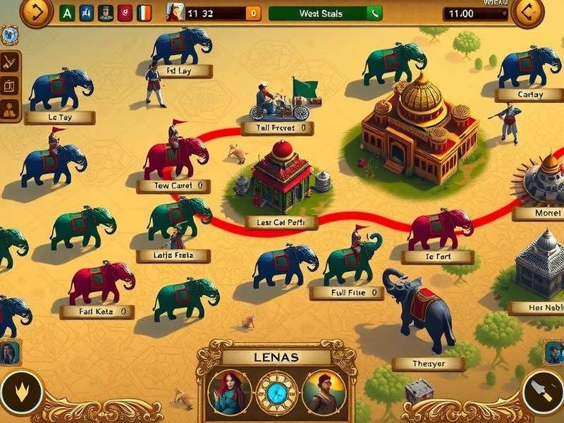 Mughal Empire Chronicles cultural development interface