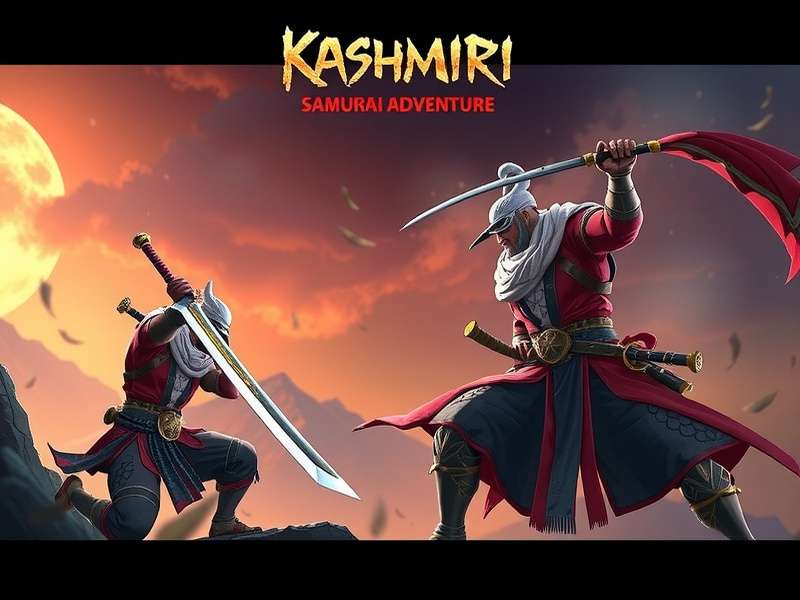 Kashmiri Samurai Adventure character lineup