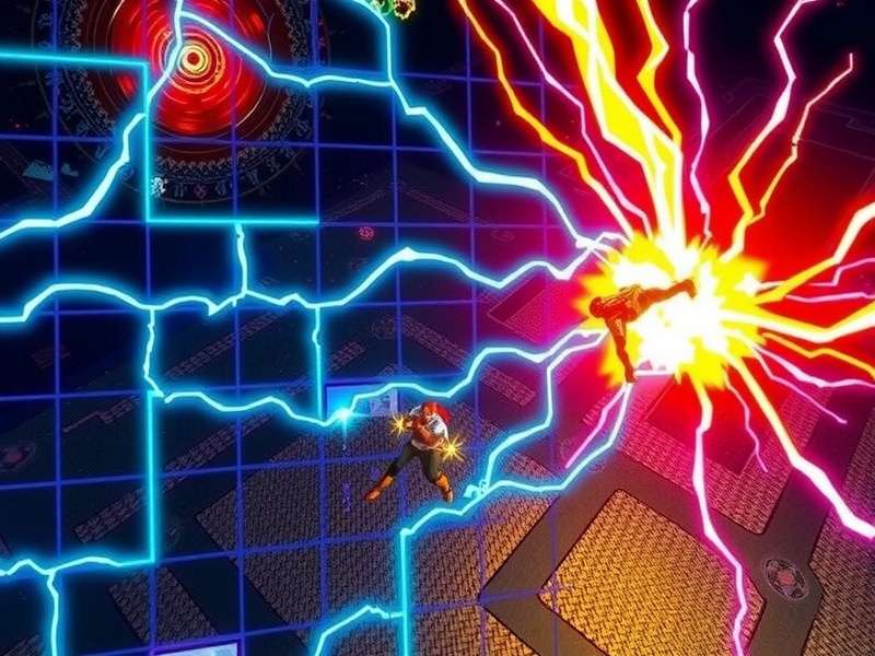 Volt Voltage Vortex story scene showing character interaction