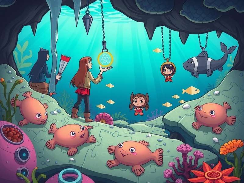 Characters from Seabed Serenade