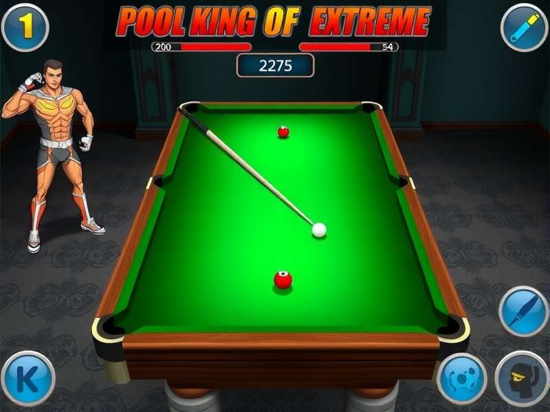 Pool King Extreme features showcase including customization options