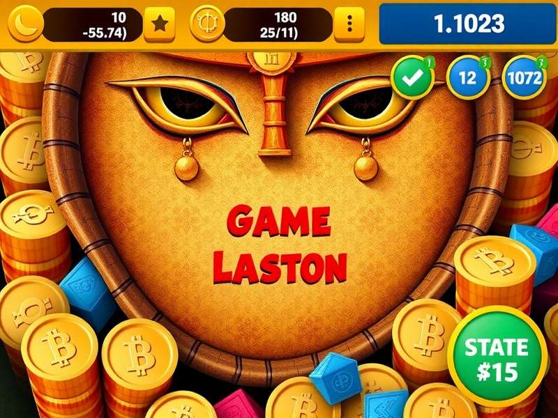 Coin Master gameplay on mobile device showing village building interface